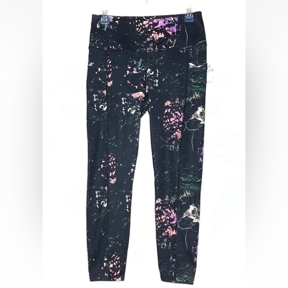 Alive Magnetics Marble Printed Active Leggings Pockets - Picture 1 of 14